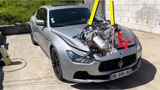 Cum SCOTI un MOTOR din MASERATI ?? Ep2