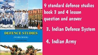 9 standard defence studies book 3 and 4 lesson question and answer