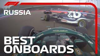 Final Laps Madness Lewis Delight And The Top 10 Onboards  2021 Russian Grand Prix  Emirates