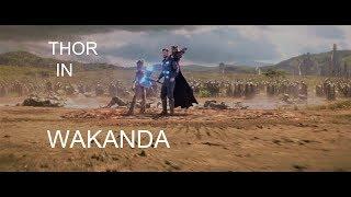 Thor Entry In Wakanda Bring me Thanos - Avengers Infinity War HD