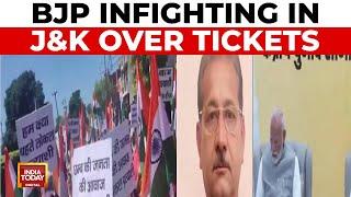 BJP Infighting in J&K Over Tickets Leaders Quit Ram Madhav Intervenes