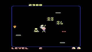 Atari 7800 Food Fight Video Game Quickplay