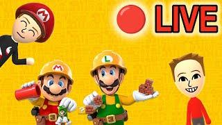 Endless Expert Challenge  - Super Mario Maker 2 Livestream