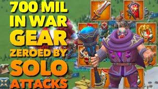 WOLF BAZIL ZEROES 700 MIL WITH SOLO ATTACKS Lords Mobile