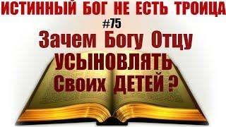 #75 Усыновление Кто может называться ДИТЁМ БОЖЬИМ и на каком основании Бог нам Отец?