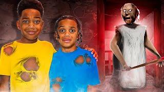 ROBLOX ESCAPE GRUMPY GRANNYS HOUSE Scary Obby  The Prince Family Clubhouse