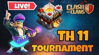  Live Coc TH11 TOURNAMENT FINALS  Clash Of Clans  COC LIVE STREAM