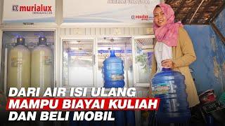 Kisah Sukses Mahasiswi Udinus yang Nekat Bisnis Isi Ulang Air Minum