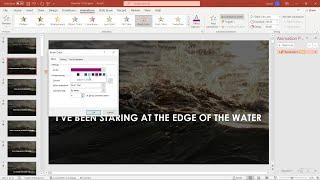 HOW TO CREATE A KARAOKE USING MICROSOFT POWERPOINT  CREATE A KARAOKE WITH LYRICS