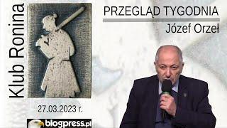 NA ŻYWO Przegląd Tygodnia Józefa Orła Klub Ronina