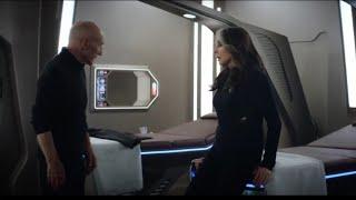 Crusher Explains Jacks Accent To JL.  Sharing a Moment - Part 3 - Star Trek Picard S03E03