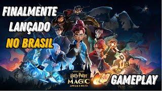 Finalmente lançado no Brasil - Harry Potter Magic Awakened gameplay do inicio