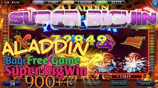 ALADDIN free game super big win slot betting online casino