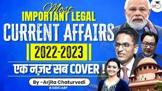 Most Important Legal Current Affairs Part 01  Legal Current Affairs for Judiciary
