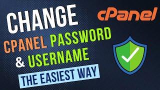How to Change cPanel Username and Password 2024  How To Reset Cpanel Forgot Password