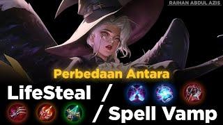 Apa Itu LifeSteal dan Spell Vamp  MLBB