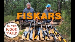 #343 - Fiskars Axes - Splitting Axes Hatchets Brush Axes and Machete