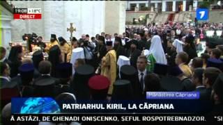 Patriarhul Kiril la mănăstirea Căpriana