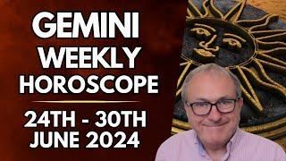 Gemini Horoscope -  Weekly Astrology - 24th to 30th June 2024