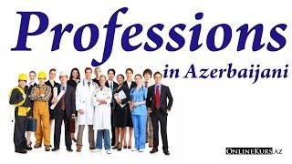 Professions in Azerbaijani