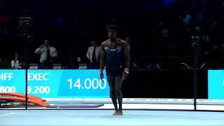 RICHARD Frederick USA_2023 Artistic Worlds Antwerp BEL_Qualifications_Floor Exercise