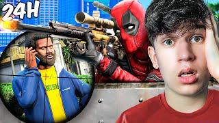 Spędziłem 24h jako DEADPOOL HITMAN w GTA V