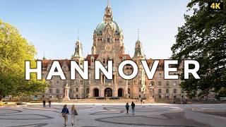 Hannover Germany   - A Scenic City Walk with Captions 4K UHD