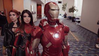 3D printed Iron Man Suit at Otakon 2021