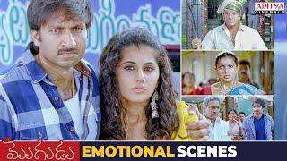 Mogudu Movie Emotional Scenes  Gopichand Roja Taapsee Rajendra Prasad  Aditya Cinemalu