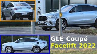 Mercedes Erlkönig GLE Coupé prototype * C167 Facelift * Modellpflege 2022 * 4K SPY VIDEO