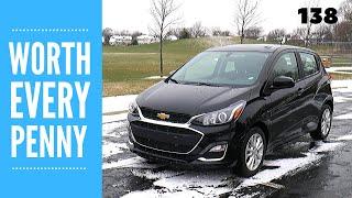 2020 Chevy Spark 1LT  review and test drive  100 rental cars