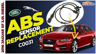 How to Replace Front ABS Sensor on Jaguar XF  Complete ABS Sensor Diagnosis and Fix ║ Sanu Motors