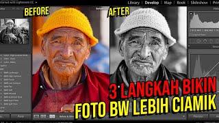 TUTORIAL EDIT FOTO BLACK & WHITE MENGGUNAKAN LIGHT ROOM