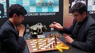 Sindarov vs Kramnik  Satty Zhuldyz Blitz 2023