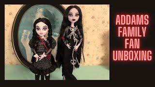 Addams Family Monster High Doll Skullector Unboxing *adult collector*