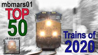 7r4k The mbmars01 Top 50 Trains of 2020