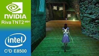 American McGees Alice Gameplay NVIDIA Riva TNT2 M64