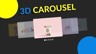 How to use 3D Carousel For Your Website  Materialize Carousel Tutorial