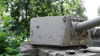 Charioteer tank parked on display