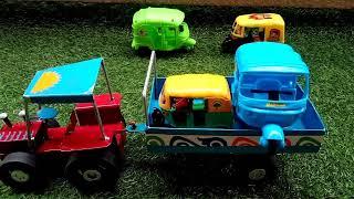 mini tractor and autorickshaws video Kiran Toys world