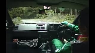 ONBOARD  Keiichi Tsuchiya - AMAZING Touge Run with AE86  tuned