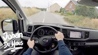 VW ELECTRIC e-Crafter L3H3 100 kW POV TEST DRIVE