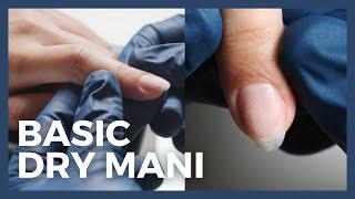 How To EASY Dry Manicure