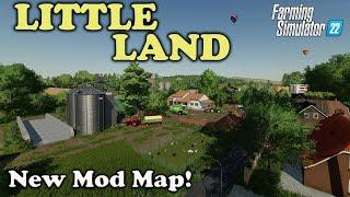 “LITTLE LAND” FS22 MAP TOUR  NEW MOD MAP  Farming Simulator 22 Review PS5.