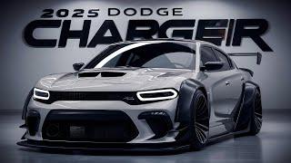 The All new 2025 Dodge charger officially Revealed First look  The power of American muscle car .