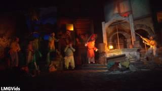 4K 2017 Pirates of the Caribbean ride Newly Refurbished Low Light POV Disneyland