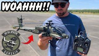 Scale PERFECTION in a RC Helicopter - 132 Apache AH-64