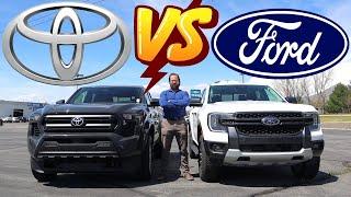 2024 Toyota Tacoma vs 2024 Ford Ranger Has Toyota Lost Their Special Sauce?