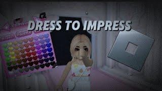 PLAYING DRESS TO IMPRESS ON ROBLOX AGAIN