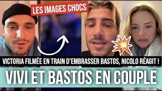 VICTORIA A TROMPÉ NICOLO AVEC BASTOS  ILS ONT ÉTÉ VUS EN TRAIN DE SEMBRASSER  NICOLO LA TACLE 